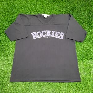 Vintage 1993 Colorado Rockies Shirt Womens XL 23x25 USA